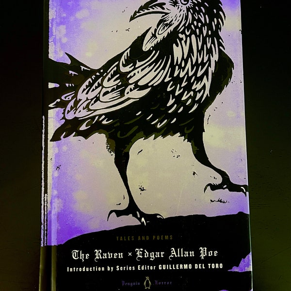 Takes and Poems The Raven Edgar Allan Poe Guillermo del Toro horror stories spooky scary hard cover penguin horror