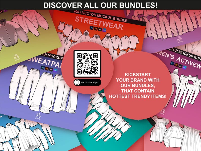 Discover all pattern bundles by FUPstudio, including the Check Pattern Bundle with trendy and editable vector designs.