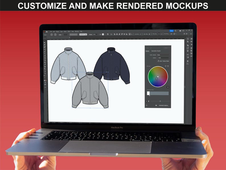 Editable check patterns displayed in Adobe Illustrator for customization, part of the Check Pattern Bundle by FUPstudio.