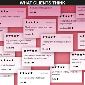 Compilation of positive customer reviews for FUPstudio mockups, emphasizing quality and ease of use.