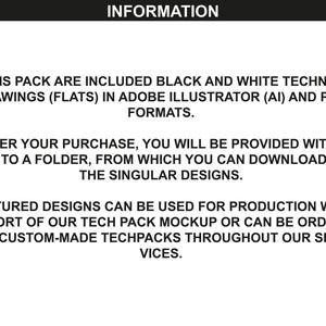 Black and white technical drawings included in the men shirt vector mockup bundle. Editable for fashion design in Adobe Illustrator and Procreate.