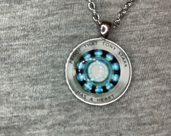 Marvel iron man pendant