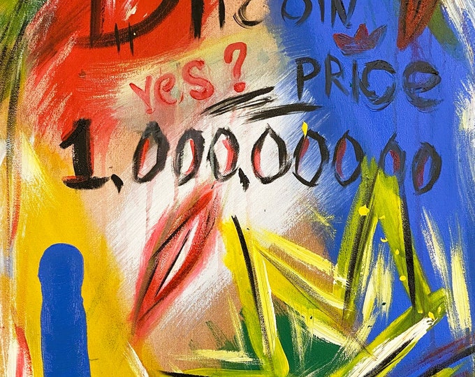 Blue from 2021 Collection One Million BTC0001A