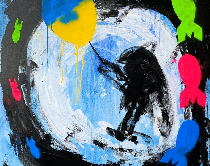 Girl with Balloon from 2022 Bomb Collection B001
