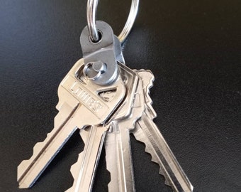 Fashion Key Organizer Holder Key Clip Smart Flexible Key Chains Case KeychaBLUS 