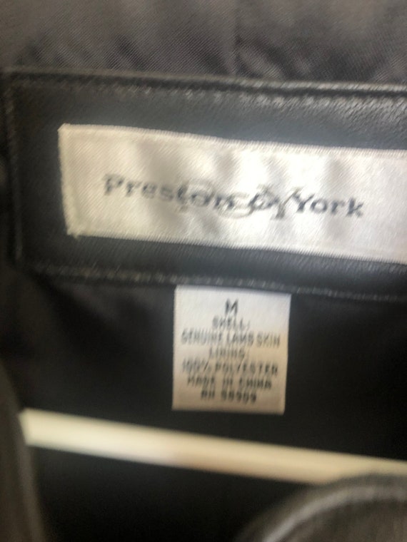 Preston & York Medium Ladies Leather Jacket - image 6