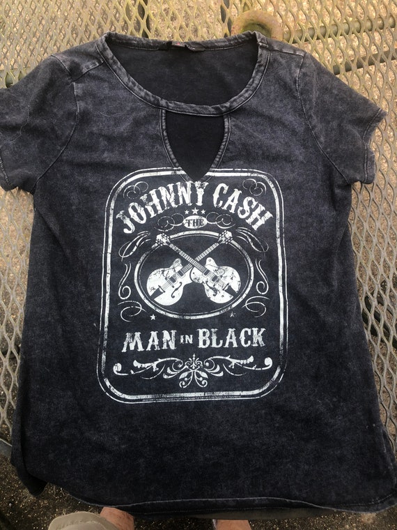 Ladies Johnny Cash Small Rock and Republic Co TAhi
