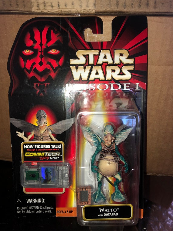 Hasbro 1998 Star Wars Episode I Watto with Datapad Action Figure for sale online 