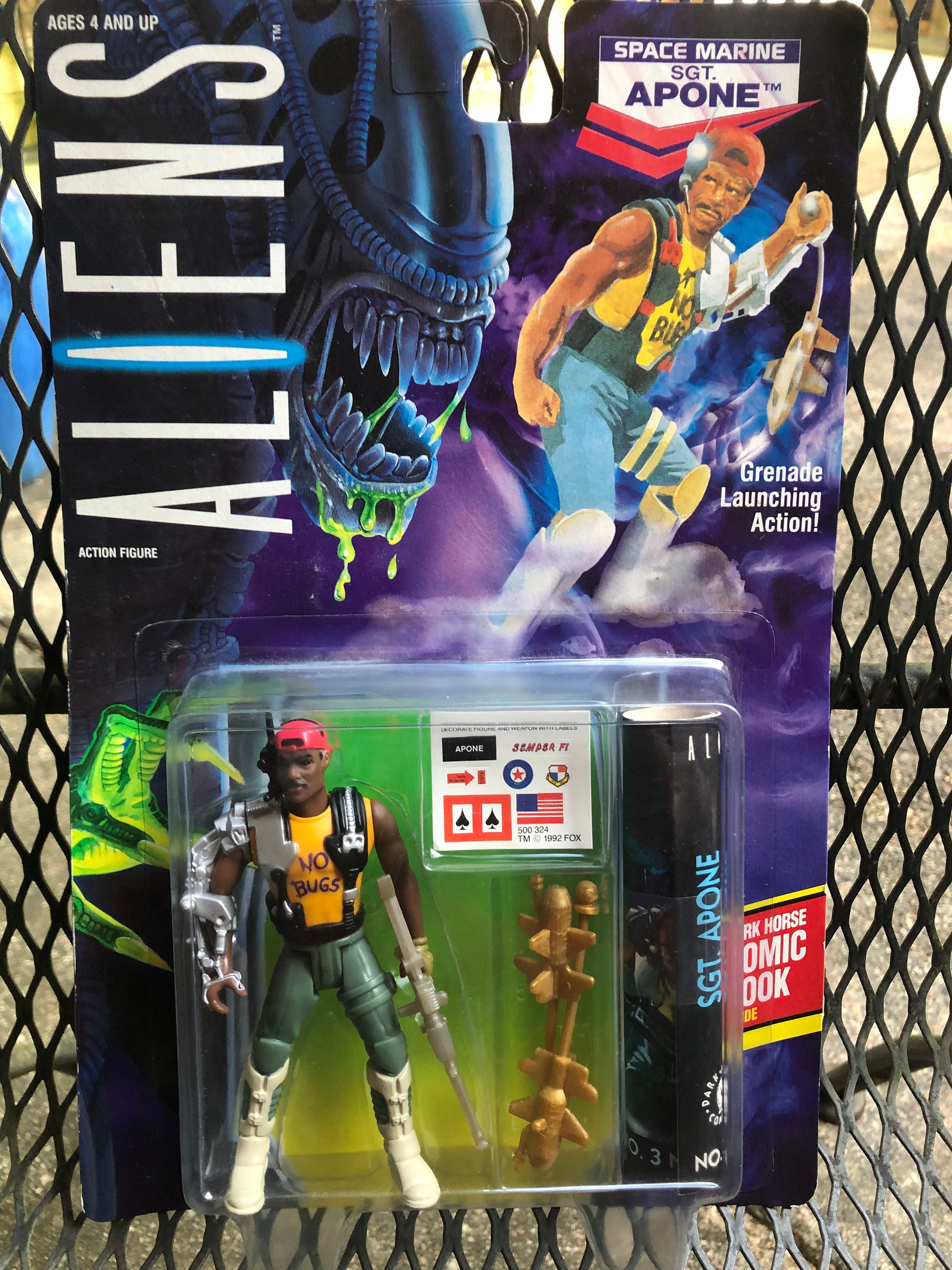 Aliens Space Marine Sgt Apone Kenner Toys 1992 Etsy