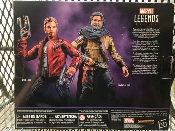 Marvel Legends Guardians of the Galaxy Vol 2 Ego and Star Lord 