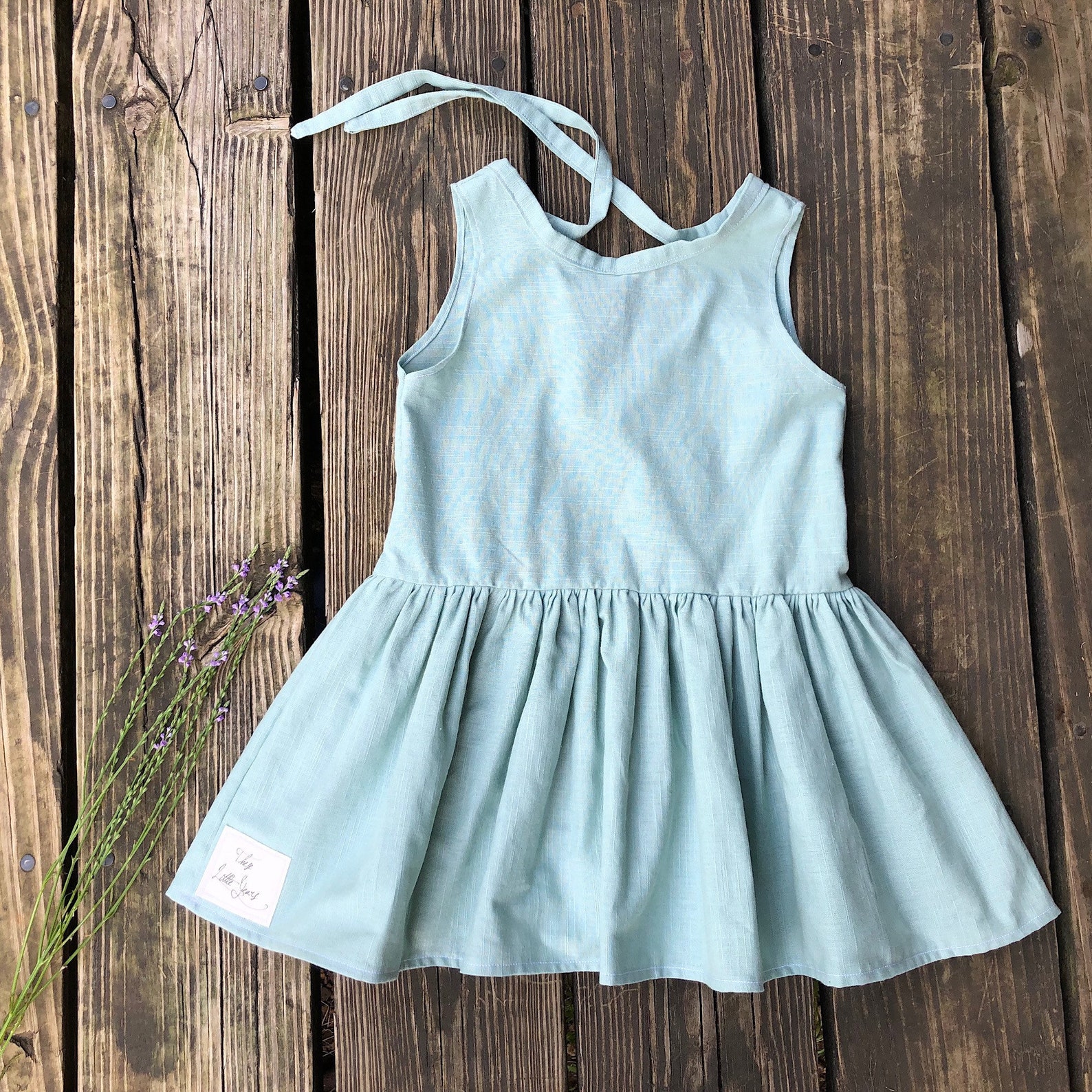 Little Girls Dress Toddler Dress Cotton Summer Dress Etsy