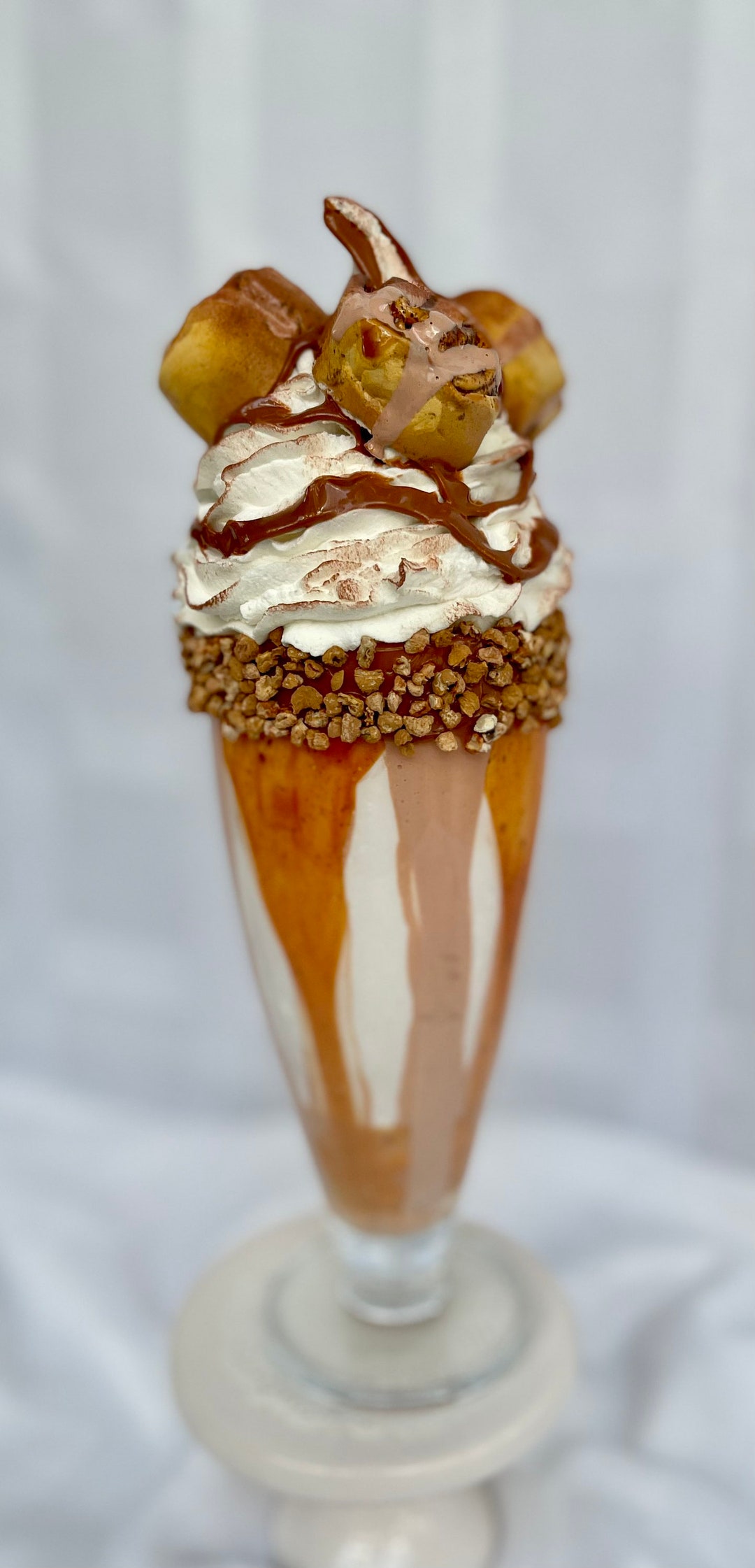 FAUX Cinnamon Roll Milkshake Etsy