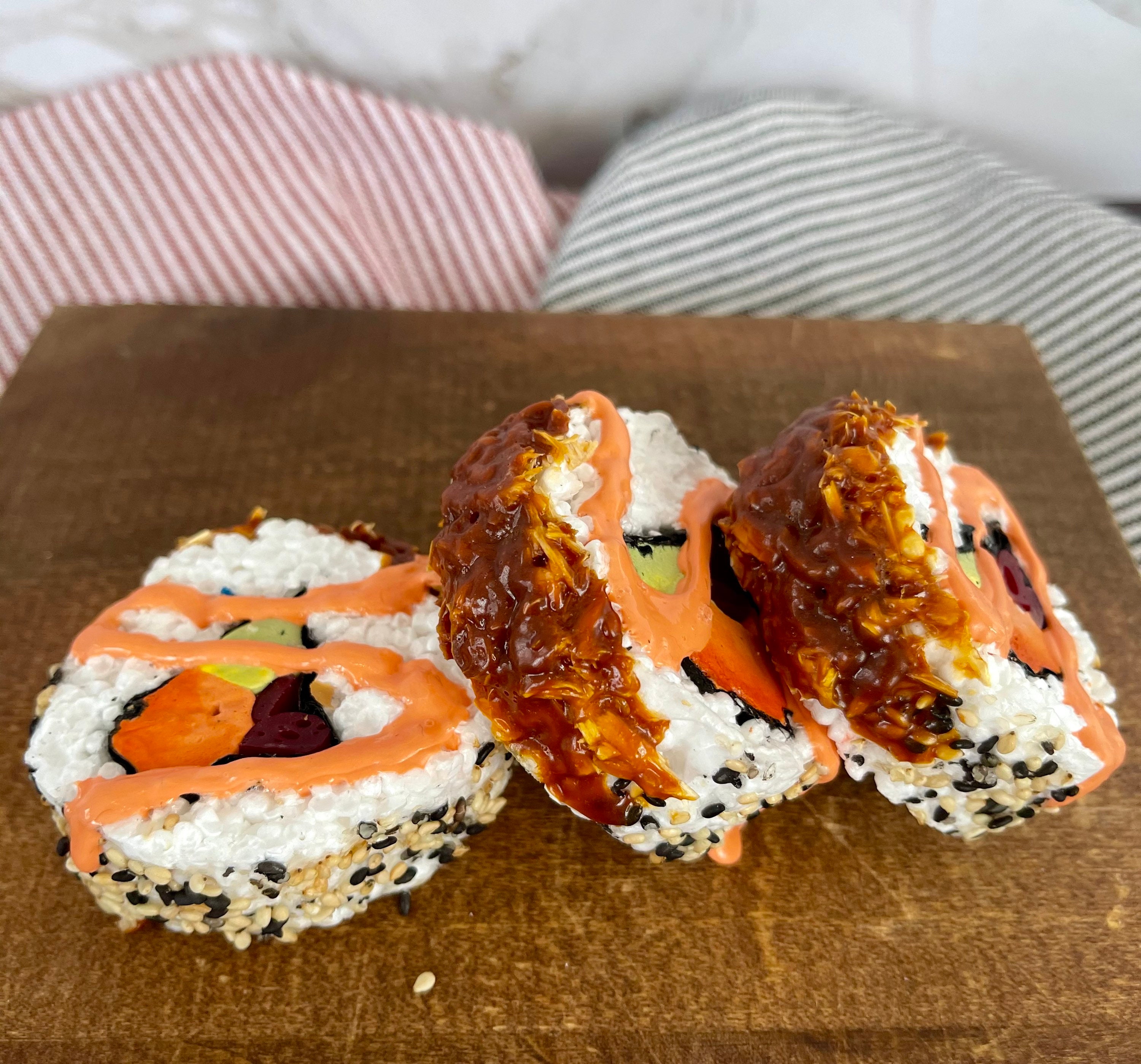 FAKE Shaggy Dog Sushi Set 3pc Etsy