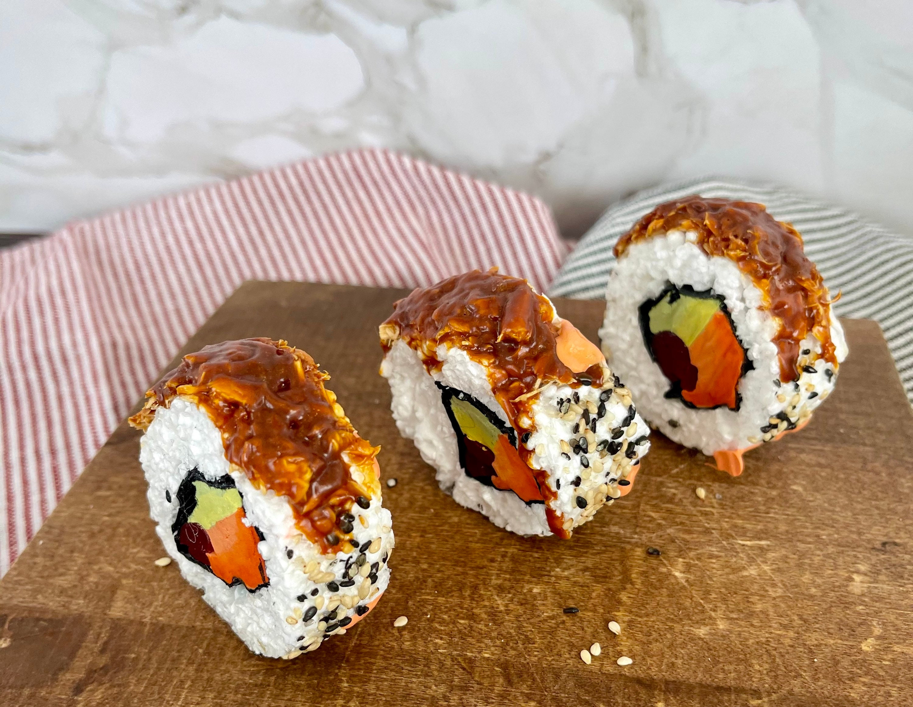 FAKE Shaggy Dog Sushi Set 3pc Etsy