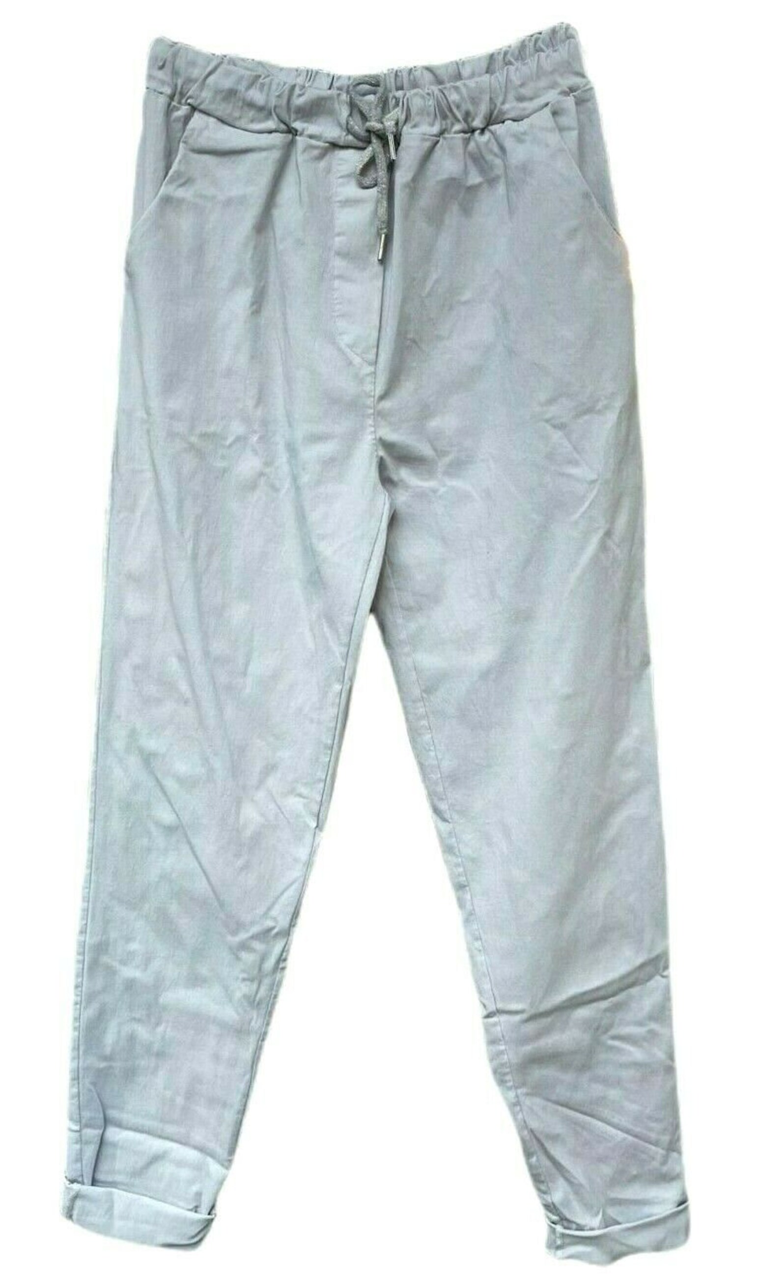 Womens Magic Pants Trousers Ladies Joggers Stretch Italian Etsy