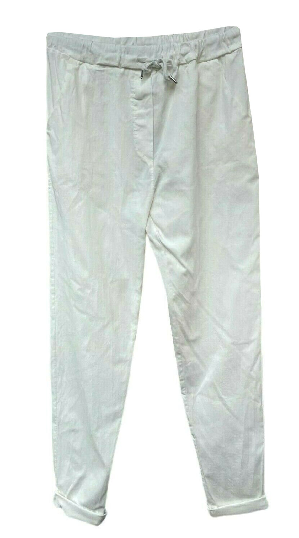 Womens Magic Pants Trousers Ladies Joggers Stretch Italian Etsy