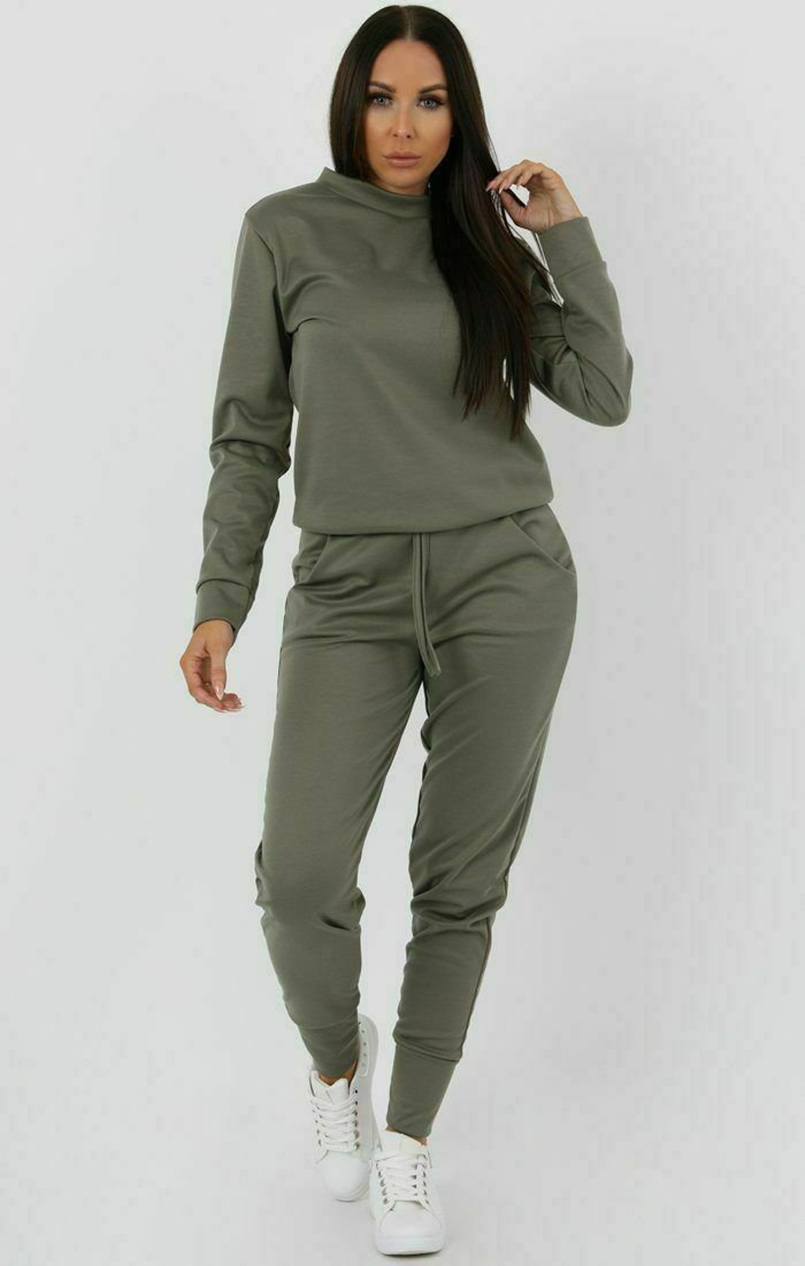 Womens Ladies Tracksuit Set Full Sleeve Boxy Top Bottom Lounge Etsy UK