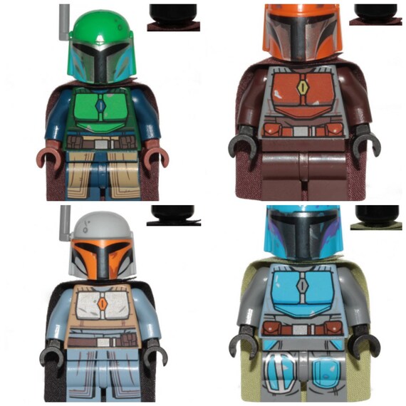 Genuine Lego Mandalorian Minifigures Tribe Warriors 