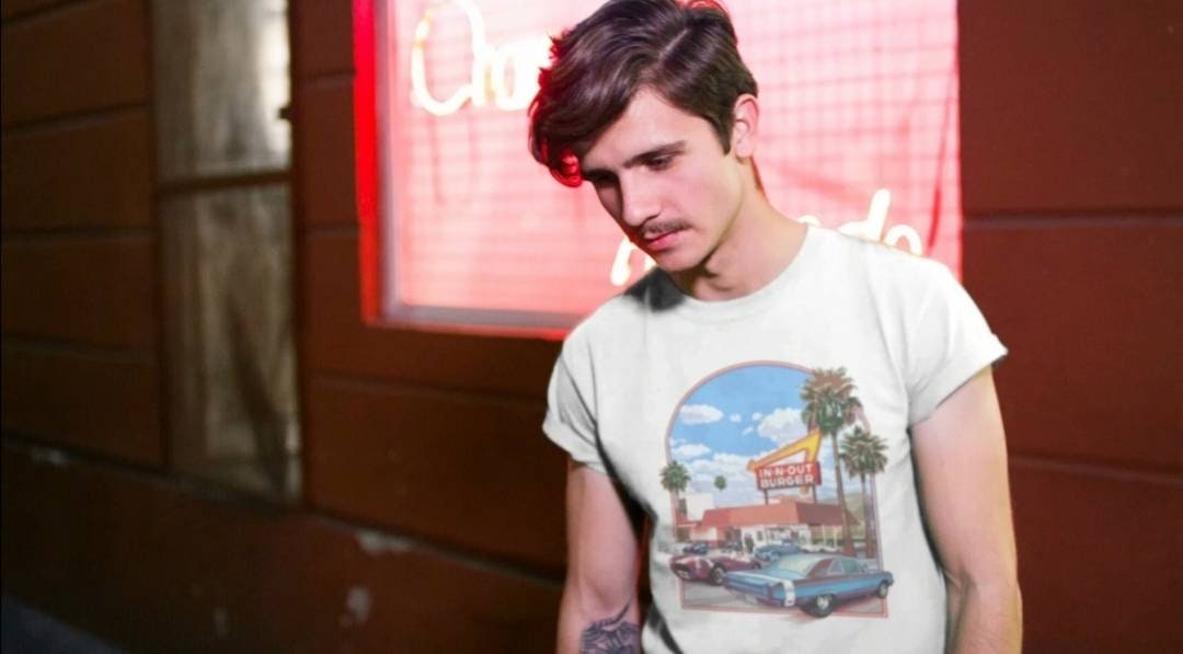 vintage in n out shirt