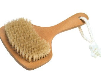 Paddle-Brush Bath Brush with Natural Bristles, Croll and Denecke