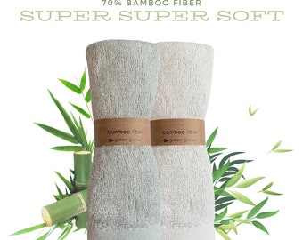 Bamboo Washcloth Duo - 2 Pieces