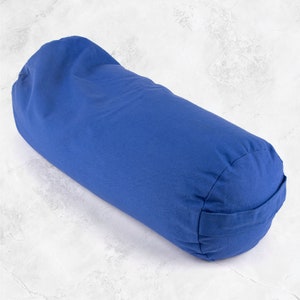 Buckwheat Support Bolster Pillow - Blue by MYGA YOGA
