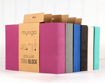 MYGA Extra Large Foam Yoga Blocks