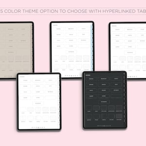 Digital Recipe Book, Cookbook Planner for Goodnotes, Notability (iPad) image 8