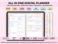 All-in-One Digital Planner 2026, 2027, 2028 Digital Planner, Digital Journal, Digital Goodnotes Template, Weekly, Daily Planner, Notability
