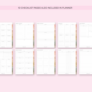 Minimal Digital Notebook: Cornell Note-Taking, 50000 Stickers (Digital Download) image 10