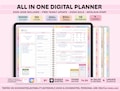 All-in-One Digital Planner 2025, 2026, 2027, Digital Planner, Digital Journal, Digital Goodnotes Template, Weekly, Daily Planner, Notability