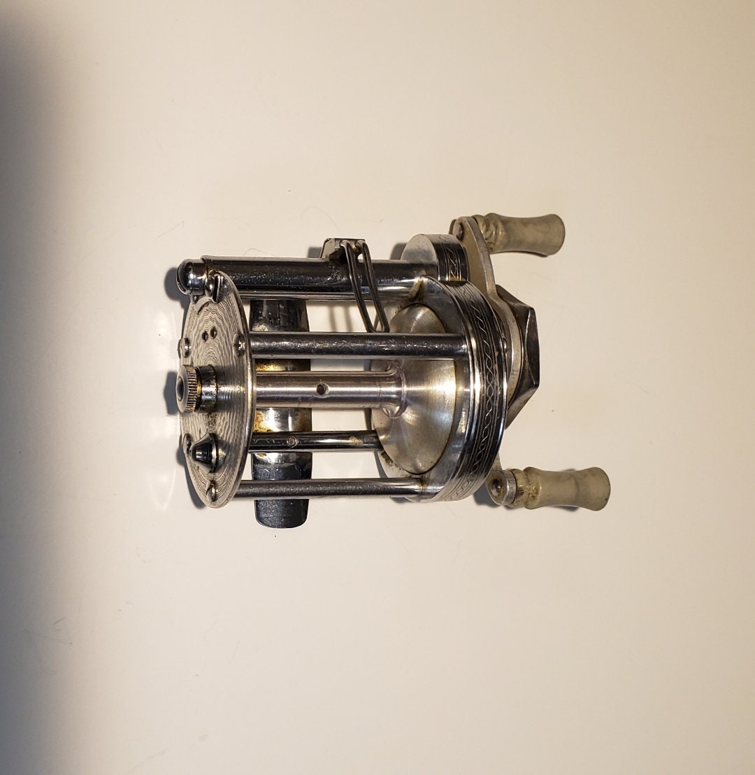 Pflueger SUMMIT 1993A Rare Left Handed Version Jeweled — VINTAGE FISHING  REELS