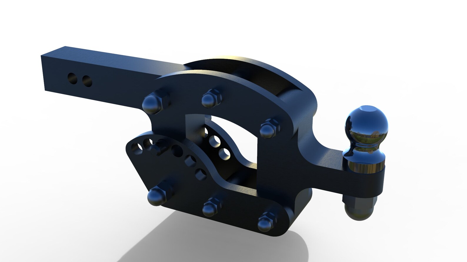 Trailer coupling tow Bar for car. Plans. PDF. DXF. Etsy