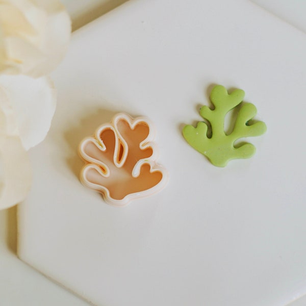 Coral Seaweed Polymer Clay Cutter | Sea Life Clay Cutter - 2023 Summer Collection Polymer Clay Cutter