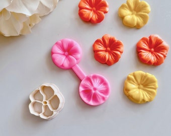 Petal Flower Silicone Molds | Jewelry Making Craft DIY Mold|Flower Floral Polymer Clay Molds