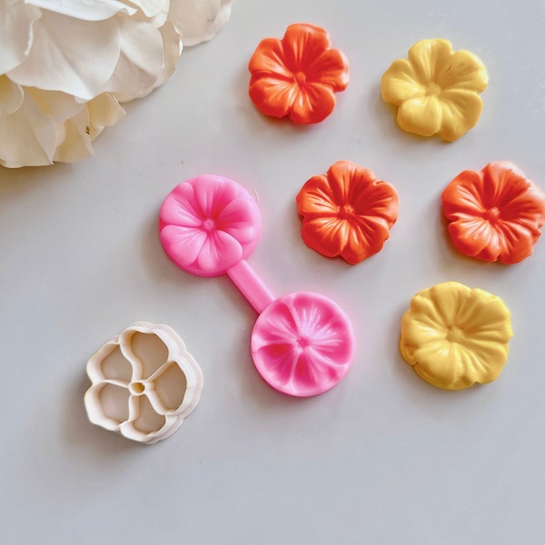 Petal Flower Silicone Molds | Jewelry Making Craft DIY Mold|Flower Floral Polymer Clay Molds