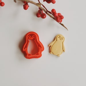 Penguin Polymer Clay Cutter| Christmas Earring Clay Cutter | Winter Holiday Earring Cutters