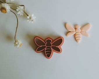Honeybee Clay Cutter | Bumble Bee Animal Insect Polymer Clay Cutter