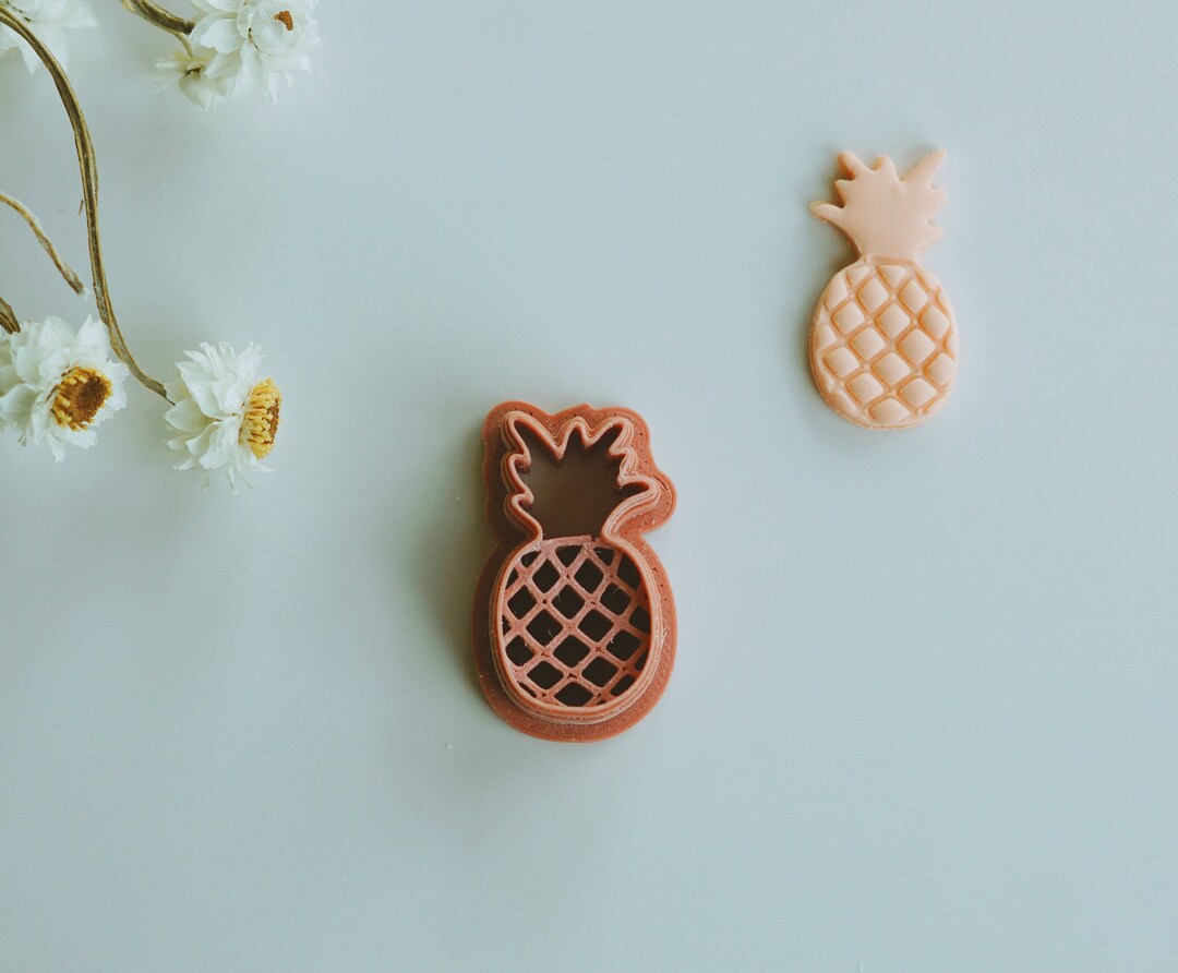 Pineapple Clay Cutter | Fruit Polymer Clay Cutter | Summer Cutter ...