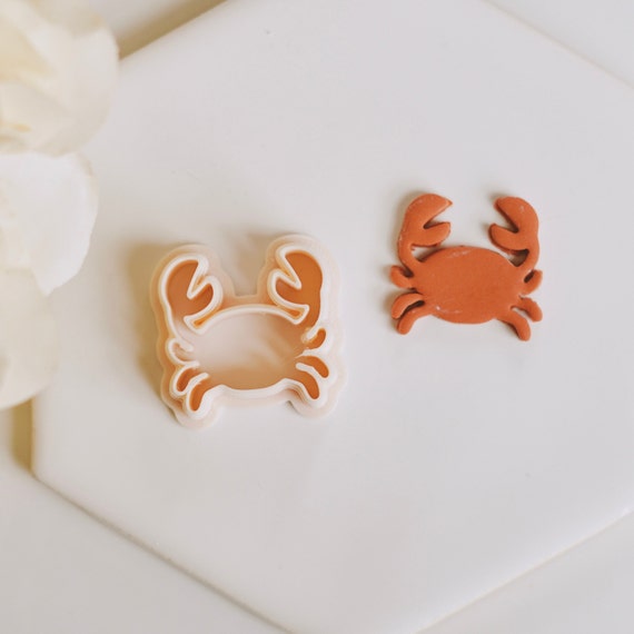 Crab Polymer Clay Cutter | Sea Life Clay Cutter - 2023 Summer Collection Polymer Clay Cutter
