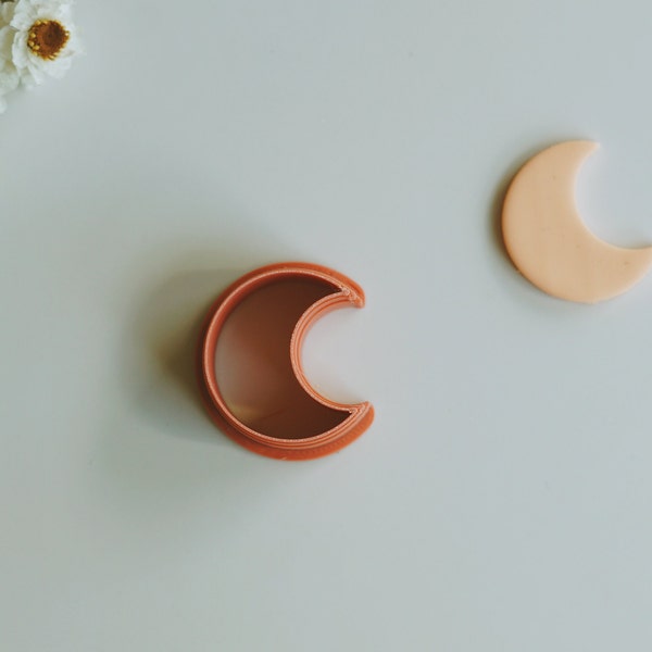 Crescent Moon Shape Clay Cutter | Polymer Clay Cutter