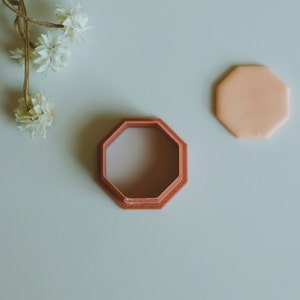 Octagon Shape Clay Cutter | Polymer Clay Cutter
