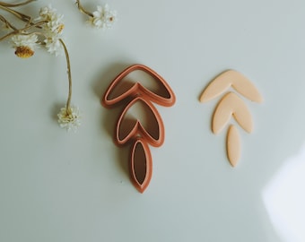 Leaf Dangle Clay Cutter Set | Polymer Clay Cutter