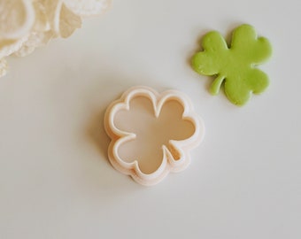 Three Leaf Clover Clay Cutter | Shamrock Cutter | Spring Clay Cutter | Polymer Clay Earring Cutter