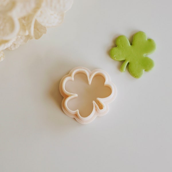 Three Leaf Clover Clay Cutter | Shamrock Cutter | Spring Clay Cutter | Polymer Clay Earring Cutter