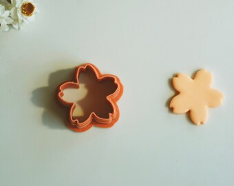 Cherry Blossom Clay Cutter (Sakura Cutter) | Polymer Clay Cutter