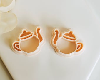 Tea Pot Clay Cutter | Unique Polymer Clay Cutter Collection