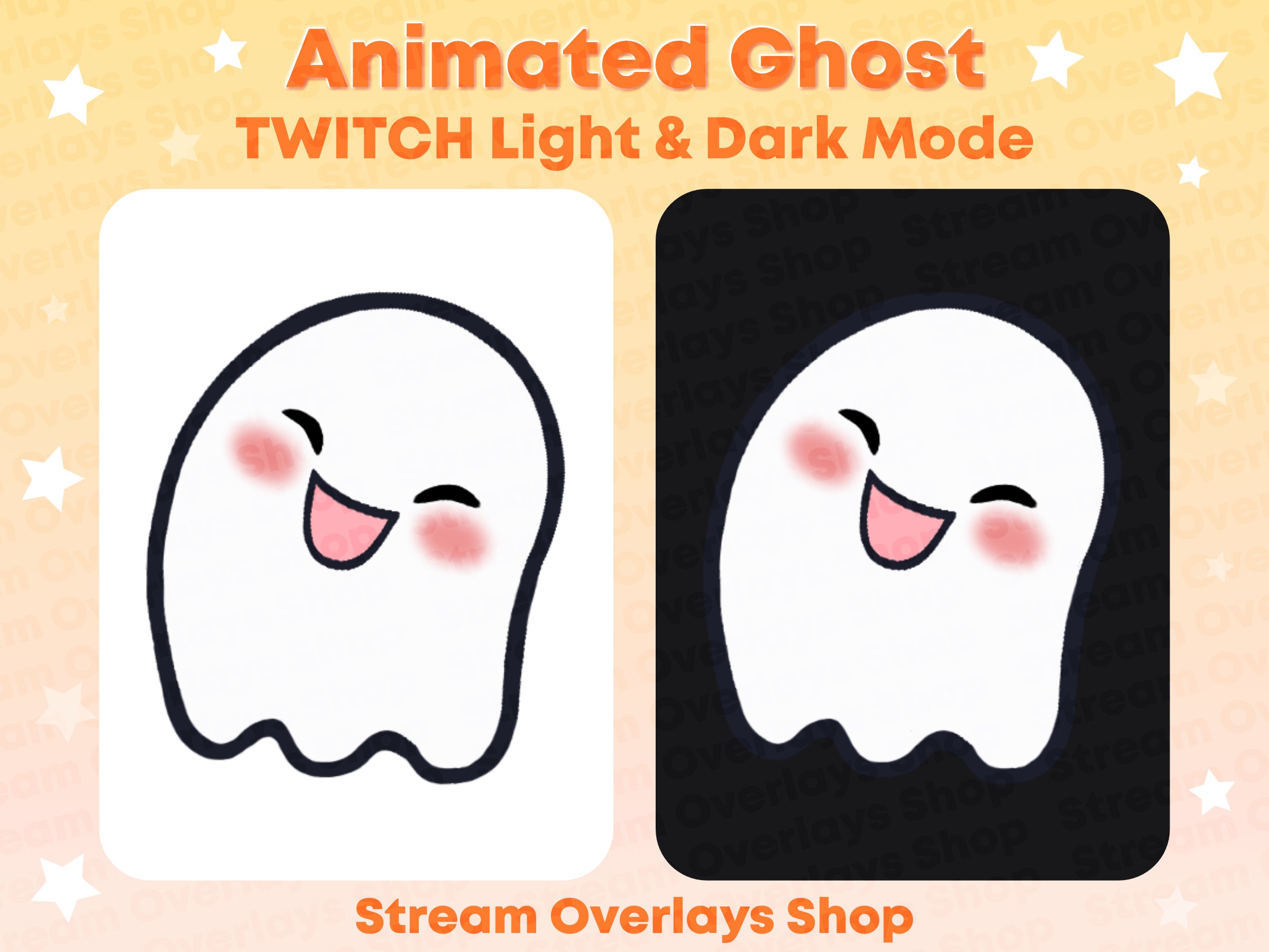 Twitch Emote Animated Ghost Halloween Headbang Music Dance for ...