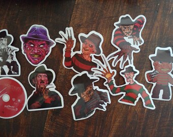Elm Street Vinyl Stickers, Freddy, YOU CHOOSE