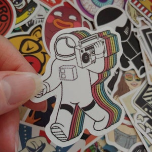 Weird Strange Vinyl Stickers, Pack of 2 RANDOM STICKERS